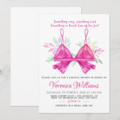 Lingerie Bridal Shower Kaart (Voorkant / Achterkant)