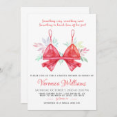 Lingerie Bridal Shower Kaart (Voorkant / Achterkant)