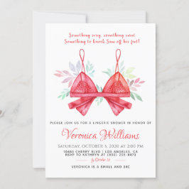 Lingerie Bridal Shower Kaart