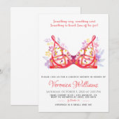 Lingerie Bridal Shower Kaart (Voorkant / Achterkant)