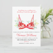 Lingerie Bridal Shower Kaart (Staand voorkant)