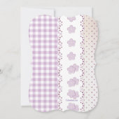 Lingerie Bridal Shower Kaart (Achterkant)