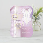 Lingerie Bridal Shower Kaart (Staand voorkant)