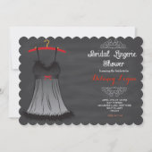 Lingerie Bridal Shower-uitnodigingen Kaart (Voorkant)