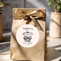 Lingerie bruidsfeest golvende rand schets