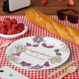Lingerie Bruidsjurk Bloemendecoratie Papieren Bordje