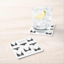 Lingerie Bruidsshower Bachelorette Ondergoed Patro Kartonnen Onderzetters