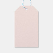 Lingerie Douche Favor Tag Cadeaulabel (Achterkant)