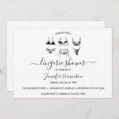 Lingerie douche kaart (Voorkant / Achterkant)