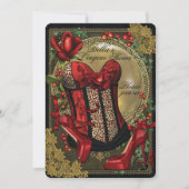 Lingerie en Bachelorette Party Douche Uitnodiginge Kaart (Voorkant)