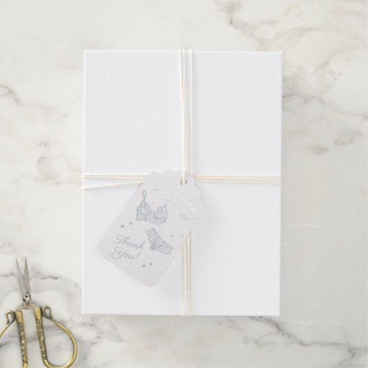 Lingerie Feest Bruidsbruiloft Ondergoed Feest Beda Cadeaulabels (Met Koord)