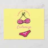 Lingerie Inspector Thunder_Cove Briefkaart (Voorkant)