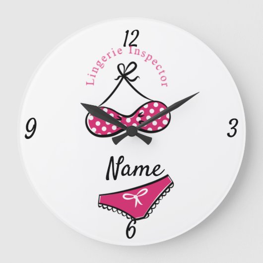 Lingerie Inspector Thunder_Cove Grote Klok (Voorkant)