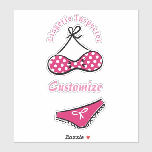 Lingerie Inspector Thunder_Cove Sticker (Vel)