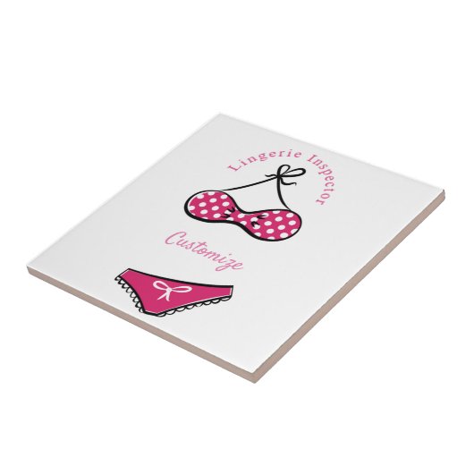 Lingerie Inspector Thunder_Cove Tegeltje (Zijkant)