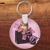 Lingerie Kitten Sleutelhanger (Voorkant)