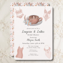 Lingerie & Lattes Bruidsfeest