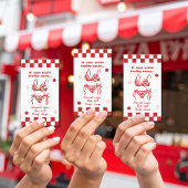 Lingerie Maat Pizza Bachelorette Weekendkaart Informatiekaartje