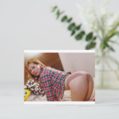 Lingerie Model Photography  postcard Briefkaart (Staand voorkant)
