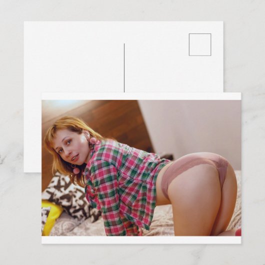  Lingerie Model Photography  postcard Briefkaart (Voorkant / Achterkant)
