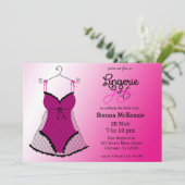 Lingerie Partij Kaart (Staand voorkant)