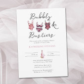 Lingerie Party Bubbly Bustiers Chic Vrijgezellenfe Kaart