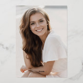 Lingerie Party Vrijgezellenfeest Foto Dank u Folie Feestdagenkaart (Achterkant)