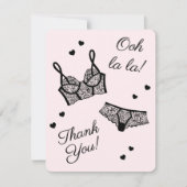 Lingerie Party Vrijgezellenfeest Panty Party Bedan Feestdagenkaart (Voorkant)