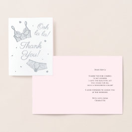 Lingerie Party Vrijgezellenfeest Panty Party Bedan Folie Kaarten