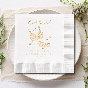 Lingerie Party Vrijgezellenfeest vrijgezellenfeest Folie Servetten