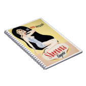  Lingerie Poster teruggezet Notitieboek (Rechterzijde)