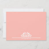 Lingerie Shower Bachelorette Party Kaart (Achterkant)