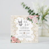 Lingerie Shower  Frans Roos Antiek Lijst Kaart (Staand voorkant)