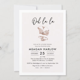 Lingerie Shower Hen Party Invitation Kaart