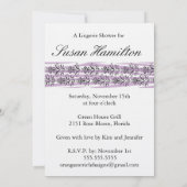 Lingerie Shower Invitation Kaart (Achterkant)