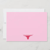 Lingerie Shower Kaart (Achterkant)