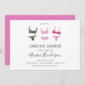 Lingerie Shower Kaart (Voorkant / Achterkant)