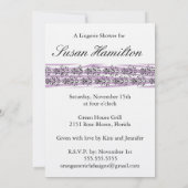 Lingerie Shower-uitnodiging Kaart (Achterkant)