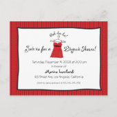 Lingerie Shower-uitnodiging Uitnodiging Briefkaart (Voorkant)