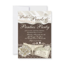 Lingerie Shower-uitnodigingen