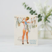 Lingerie-uitnodiging Kaart (Staand voorkant)