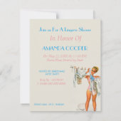 Lingerie-uitnodiging Kaart (Achterkant)