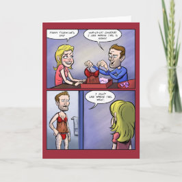 Lingerie Valentijn Feestdagen Kaart