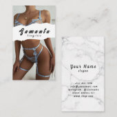 Lingerie visitekaartje (Voorkant / Achterkant)