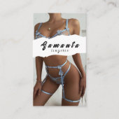 Lingerie visitekaartje (Voorkant)