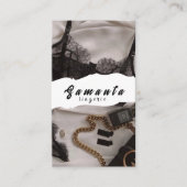 Lingerie visitekaartje (Voorkant)