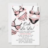 Lingerie Vrijgezellenfeest Panty Bachelorette Kaart (Voorkant)