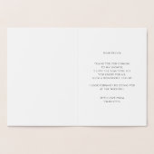 Lingerie Vrijgezellenfeest Panty Party Bedankt Folie Kaarten (Binnen)