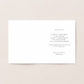 Lingerie Vrijgezellenfeest Panty Party Bedankt Folie Kaarten (Binnen)