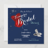 Lingerie Vrijgezellenfeest Silver Stilettos Red Co Kaart (Achterkant)